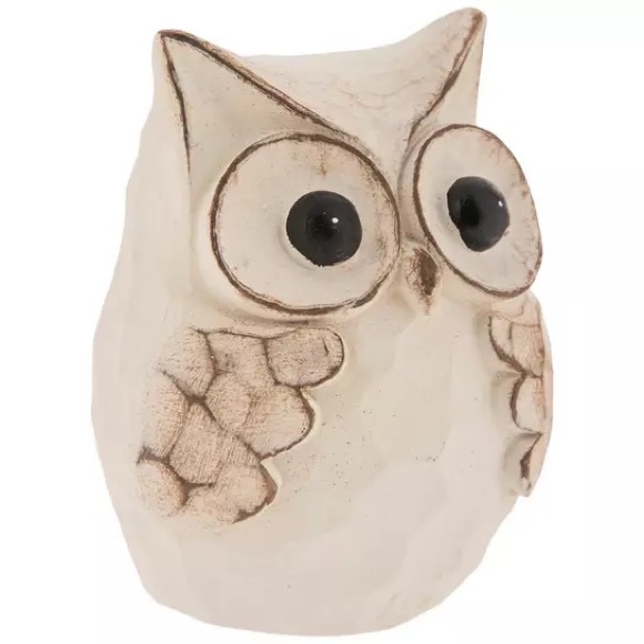 (2) White Owl Figurine - Picture 1 of 2